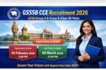 GSSSB CCE Recruitment 2026