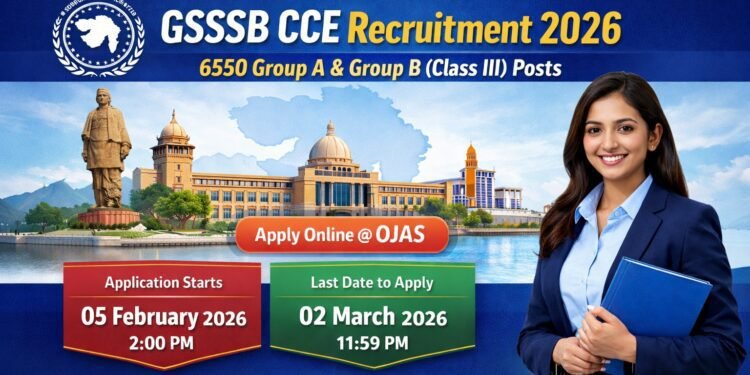 GSSSB CCE Recruitment 2026