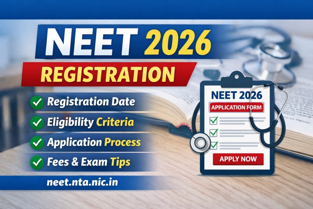 Neet 2026 Registration