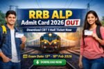 RRB ALP Admit Card 2026