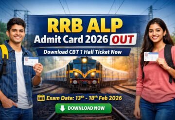 RRB ALP Admit Card 2026