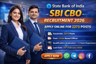 SBI RECRUITMENT 2026