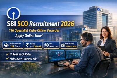SBI SCO Recruitment 2026