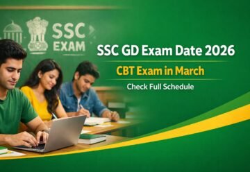 SSC GD Exam Date 2026