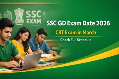 SSC GD Exam Date 2026