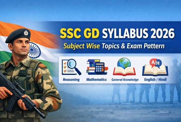 SSC GD SYLLABUS 2026