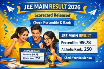 jee main result 2026