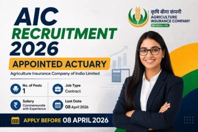 AIC Appointed Actuary Recruitment 2026