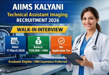 AIIMS Kalyani Walk-in Interview 2026