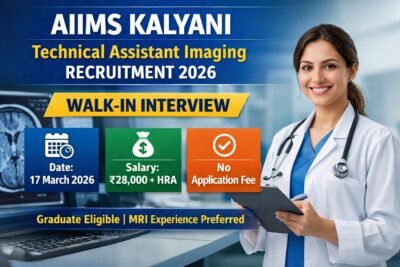 AIIMS Kalyani Walk-in Interview 2026