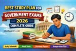 Best Study Plan for Government Exams