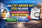 CTET Answer Key 2026