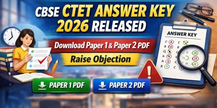 CTET Answer Key 2026