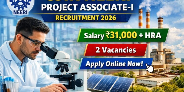 CSIR NEERI Recruitment 2026