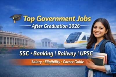 Government Jobs After Graduation 2026