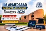 IIM Ahmedabad Research Associate Recruitment 2026