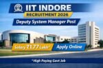 IIT Indore recruitment 2026