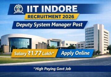 IIT Indore recruitment 2026