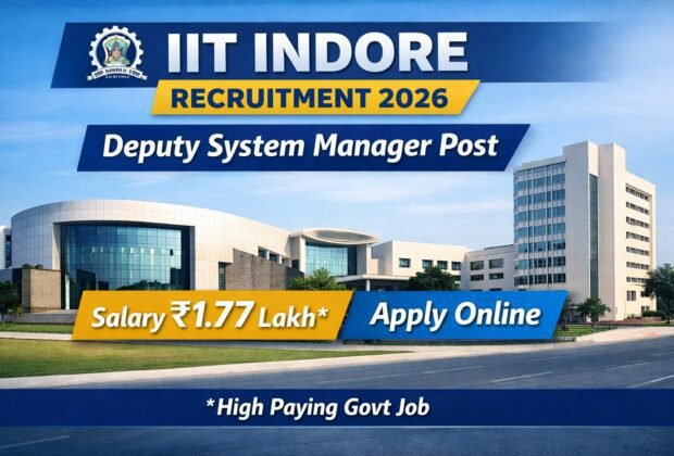 IIT Indore recruitment 2026