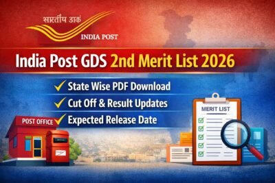 India Post GDS 2nd Merit List 2026 State Wise PDF Download, Cut Off and Result Updates