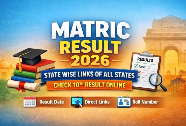 Matric Result 2026 State Wise Link – Check 10th Result All Boards India Online