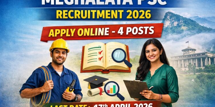 MEGHALAYA PSC RECRUITMENT 2026