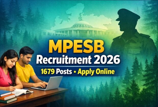 MPESB Recruitment 2026 notification for 1679 posts – Apply Online for Madhya Pradesh government jobs