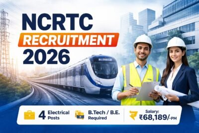 NCRTC Recruitment 2026