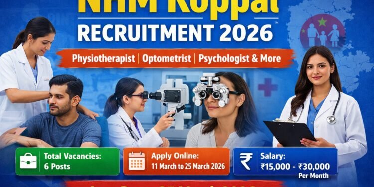 NHM Koppal Recruitment 2026