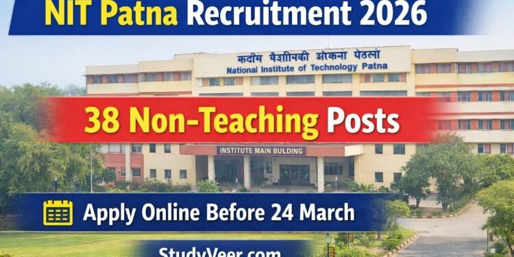 NIT Patna Recruitment 2026