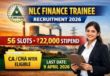 NLC Finance Trainee Recruitment 2026