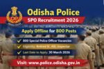 Odisha-Police-SPO Recruitment-2026