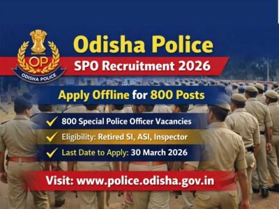 Odisha-Police-SPO Recruitment-2026