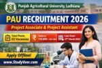 PAU Recruitment 2026