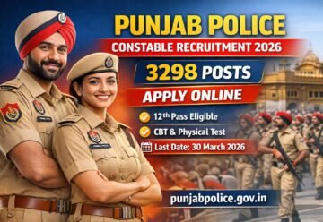 Punjab Police Constable Recruitment 2026