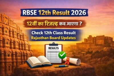 RBSE 12th Result 2026 Rajasthan Board 12th Class Result Date Check Online
