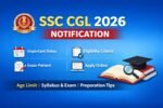 SSC CGL 2026 Notification Details