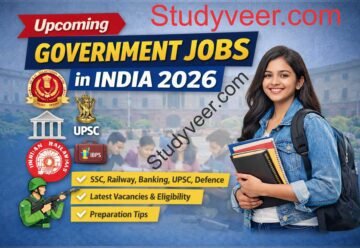 Upcoming Government Jobs in India 2026