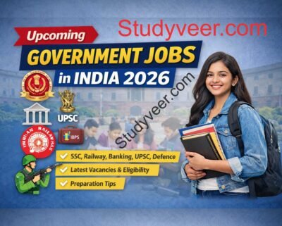 Upcoming Government Jobs in India 2026