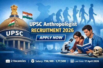 UPSC Latest Notification 2026