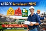 ACTREC Recruitment 2026 Walk-in Interview for Junior Engineer Pump Operator Engineer Jobs