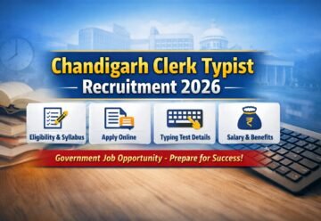 Chandigarh Clerk Typist Recruitment 2026 apply online eligibility syllabus typing test salary details