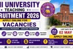 Delhi University Teaching Recruitment 2026 apply online for 91 Assistant Professor Associate Professor Professor posts last date 02 May 2026