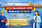 ECIL Recruitment 2026 walk in for 32 posts Project Engineer Technical Officer salary up to 55000