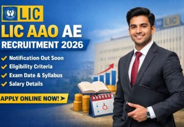 LIC AAO AE Recruitment 2026 notification apply online eligibility exam date salary details