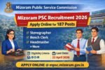 Mizoram PSC recruitment 2026