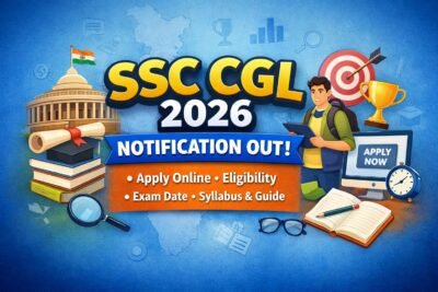 SSC CGL 2026 exam notification
