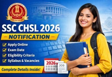 SSC CHSL 2026 Notification Apply Online Exam Date Eligibility Syllabus Details