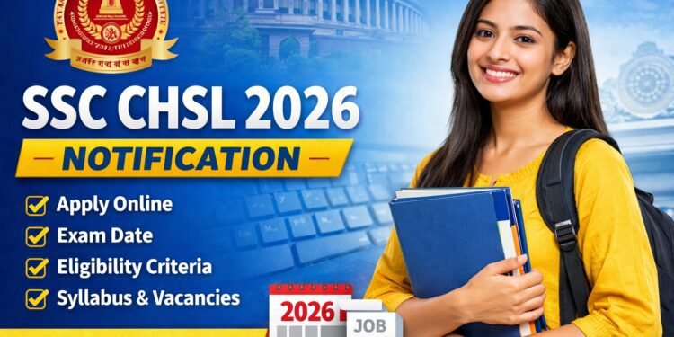 SSC CHSL 2026 Notification Apply Online Exam Date Eligibility Syllabus Details