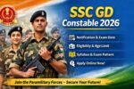 SSC GD Constable 2026 Notification banner with exam date eligibility syllabus and apply online details